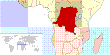 Carte du Congo